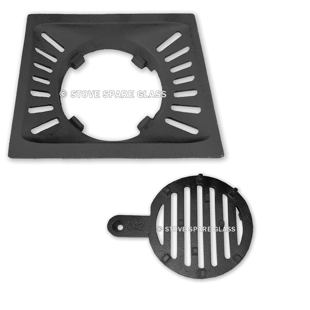 Morso Squirrel 1410, 1412, 1430 Grate Set - StoveSpareGlass