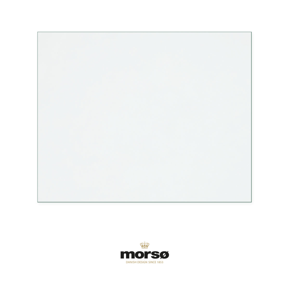 Morso Viking 7110 replacement stove glass, 273 mm high x 343 mm wide, 5 mm thick