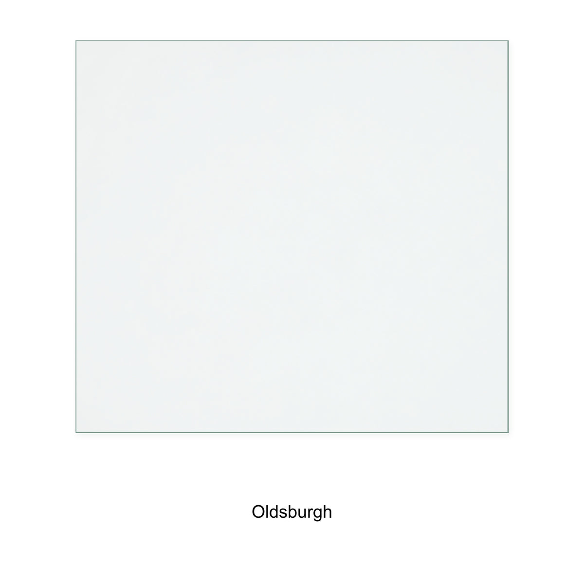 Oldsburgh Skargen 5 - Glass 1 replacement stove glass, 272 mm high x 300 mm wide, 4 mm thick