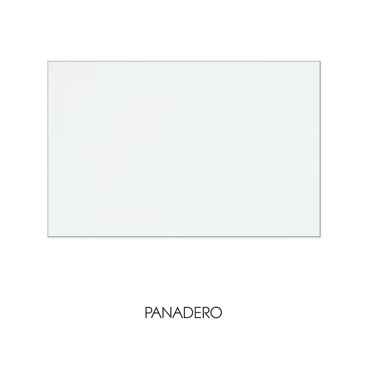 Panadero Boston replacement stove glass, 303 mm high x 470 mm wide, 4 mm thick