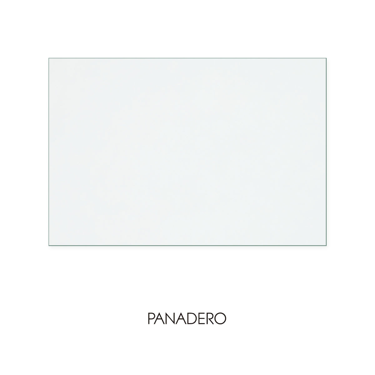 Panadero Castilla replacement stove glass, 250 mm high x 370 mm wide, 4 mm thick