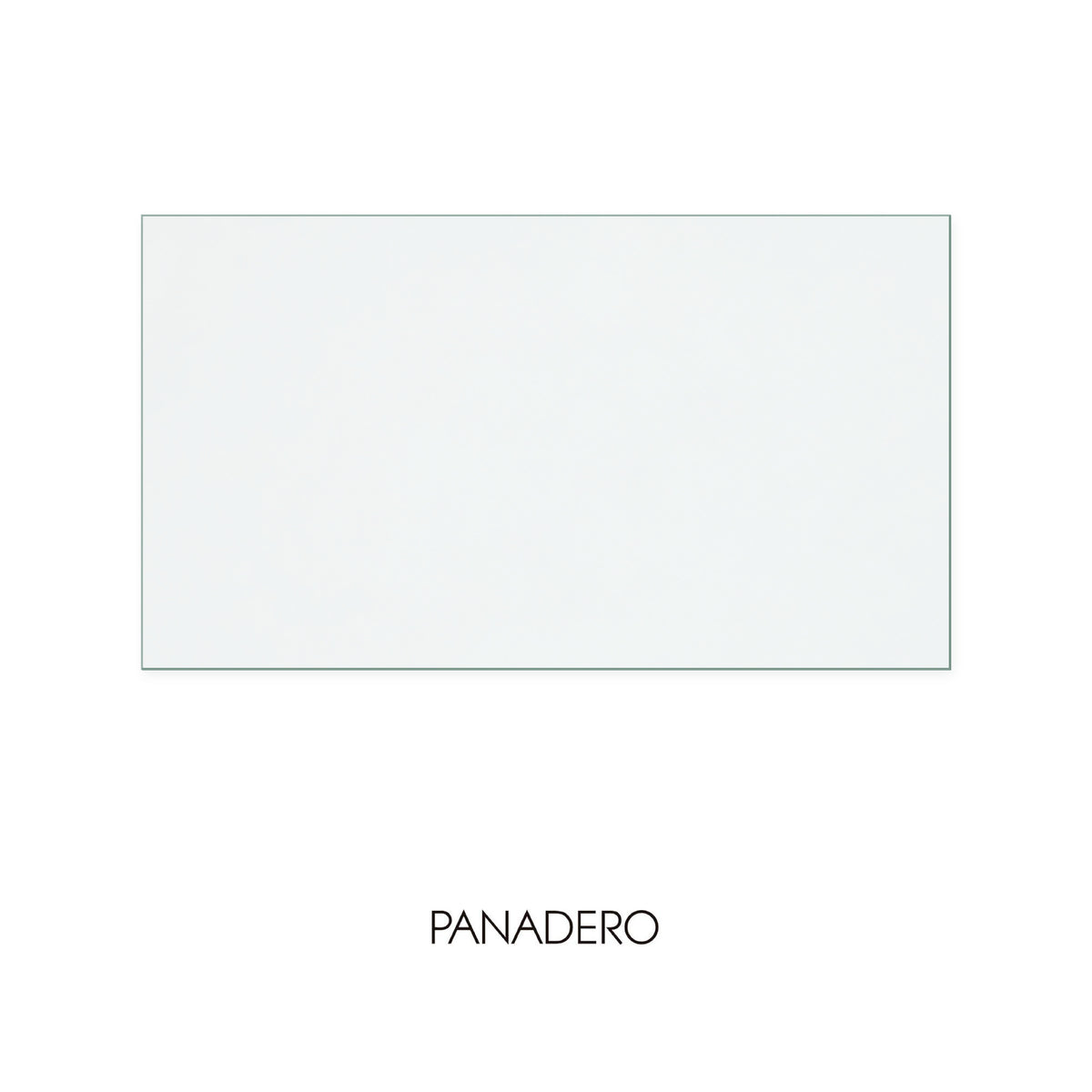Panadero Fenix replacement stove glass, 375 mm high x 668 mm wide, 4 mm thick