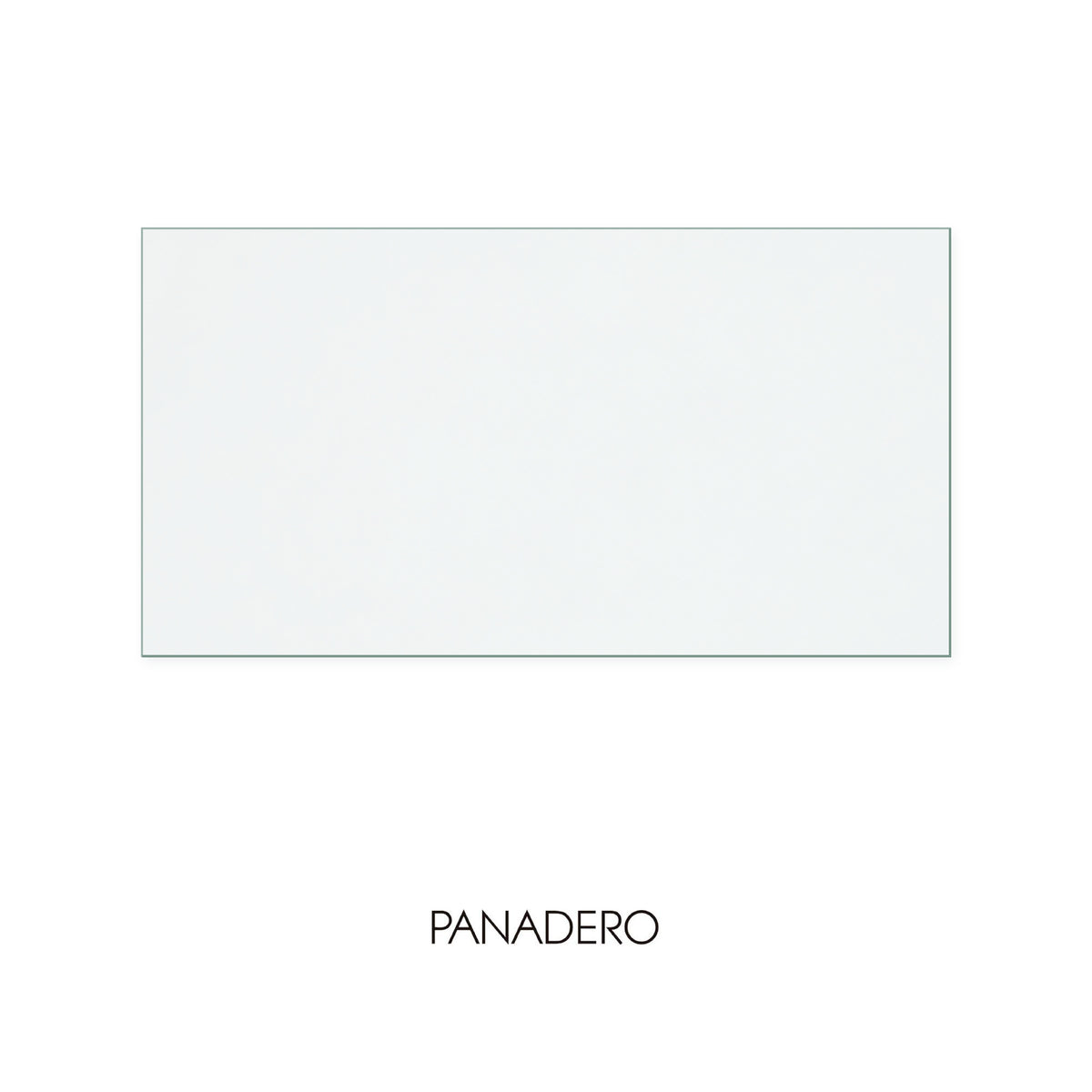 Panadero Osaka replacement stove glass, 315 mm high x 595 mm wide, 4 mm thick