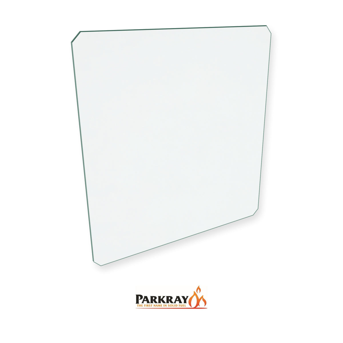 Parkray Aspect 6 replacement stove glass, 468 mm high x 434 mm wide, 4 mm thick