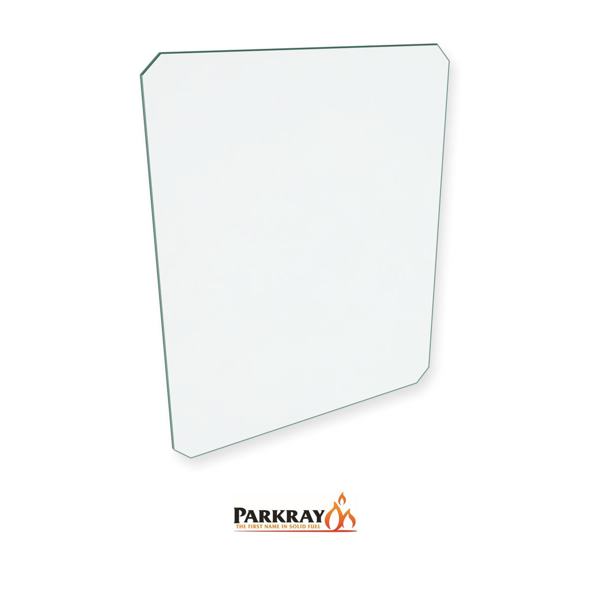 Parkray Aspect Compact 5 replacement stove glass, 467 mm high x 382 mm wide, 4 mm thick