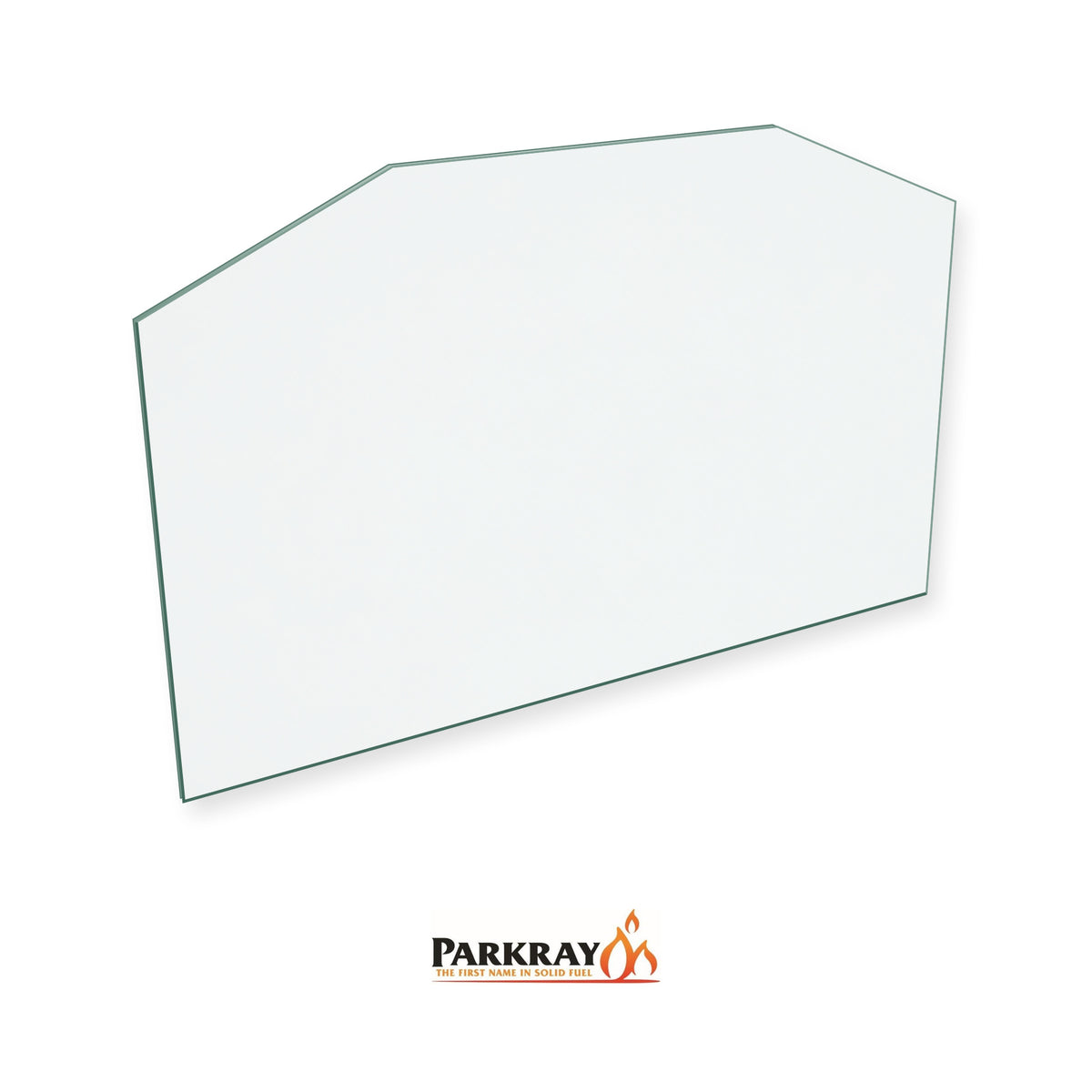 Parkray Consort 9 Slimline replacement stove glass, 275 mm high x 430 mm wide, 4 mm thick