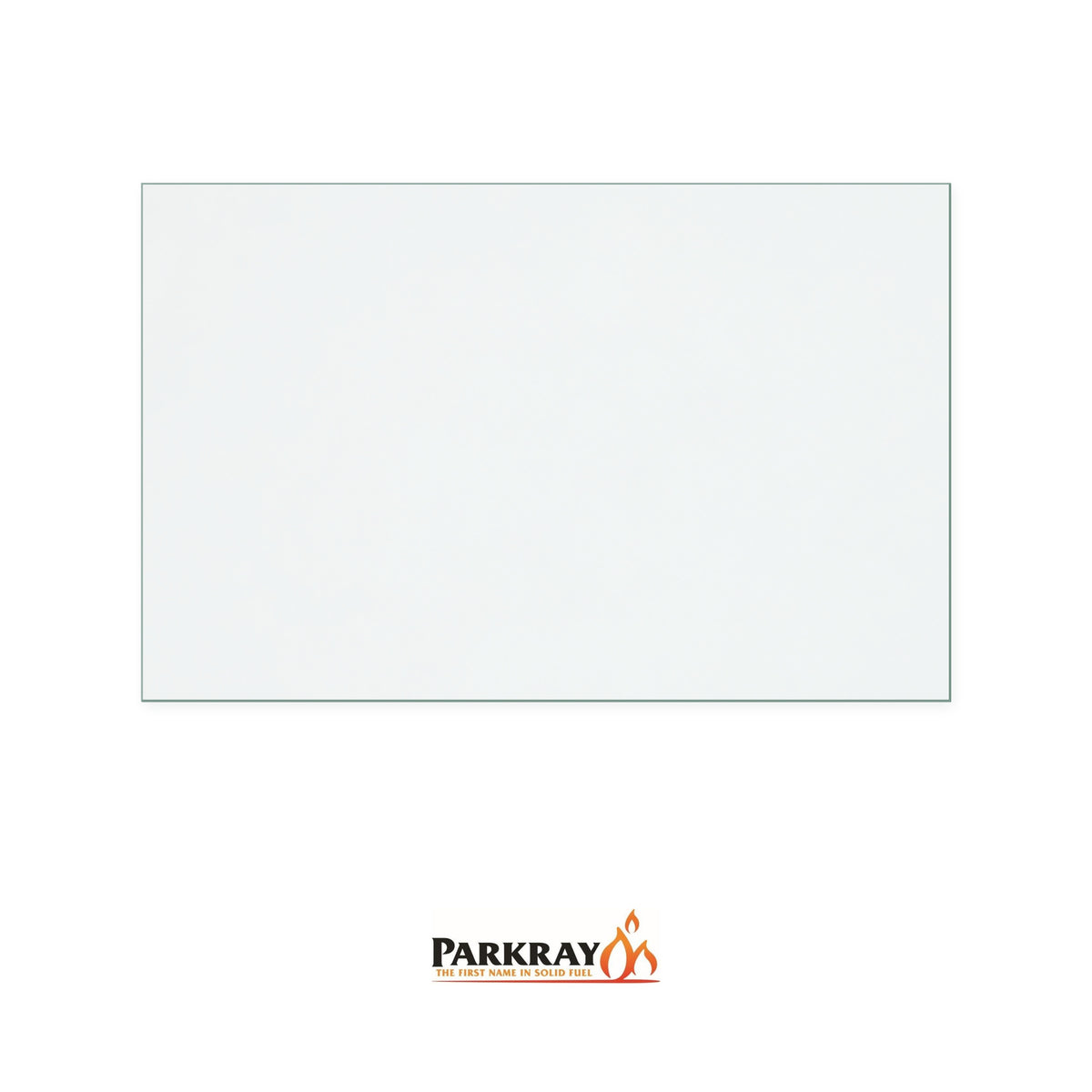 Parkray Consort replacement stove glass, 256 mm high x 400 mm wide, 4 mm thick