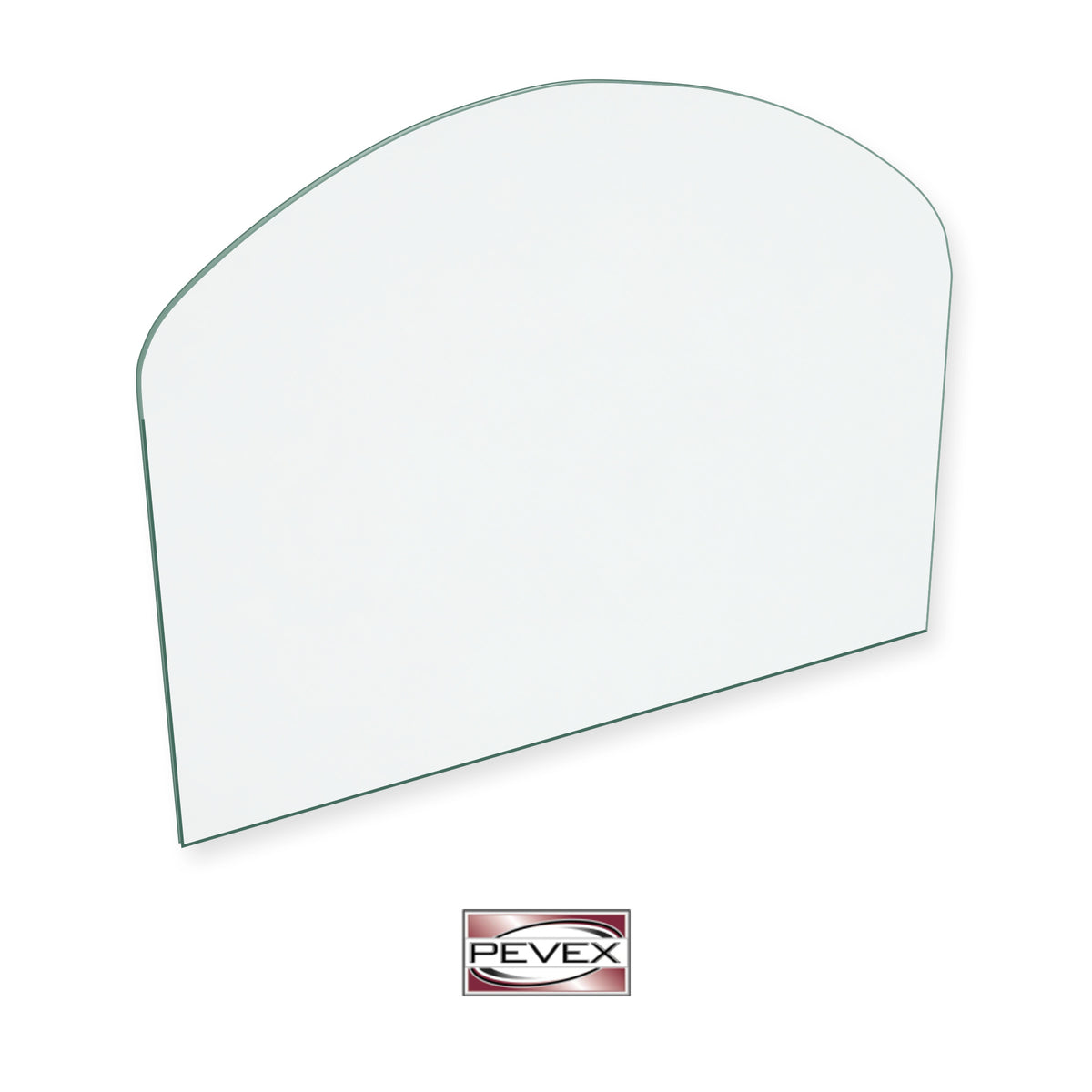 Pevex Brackenbury replacement stove glass, 310 mm high x 410 mm wide, 4 mm thick