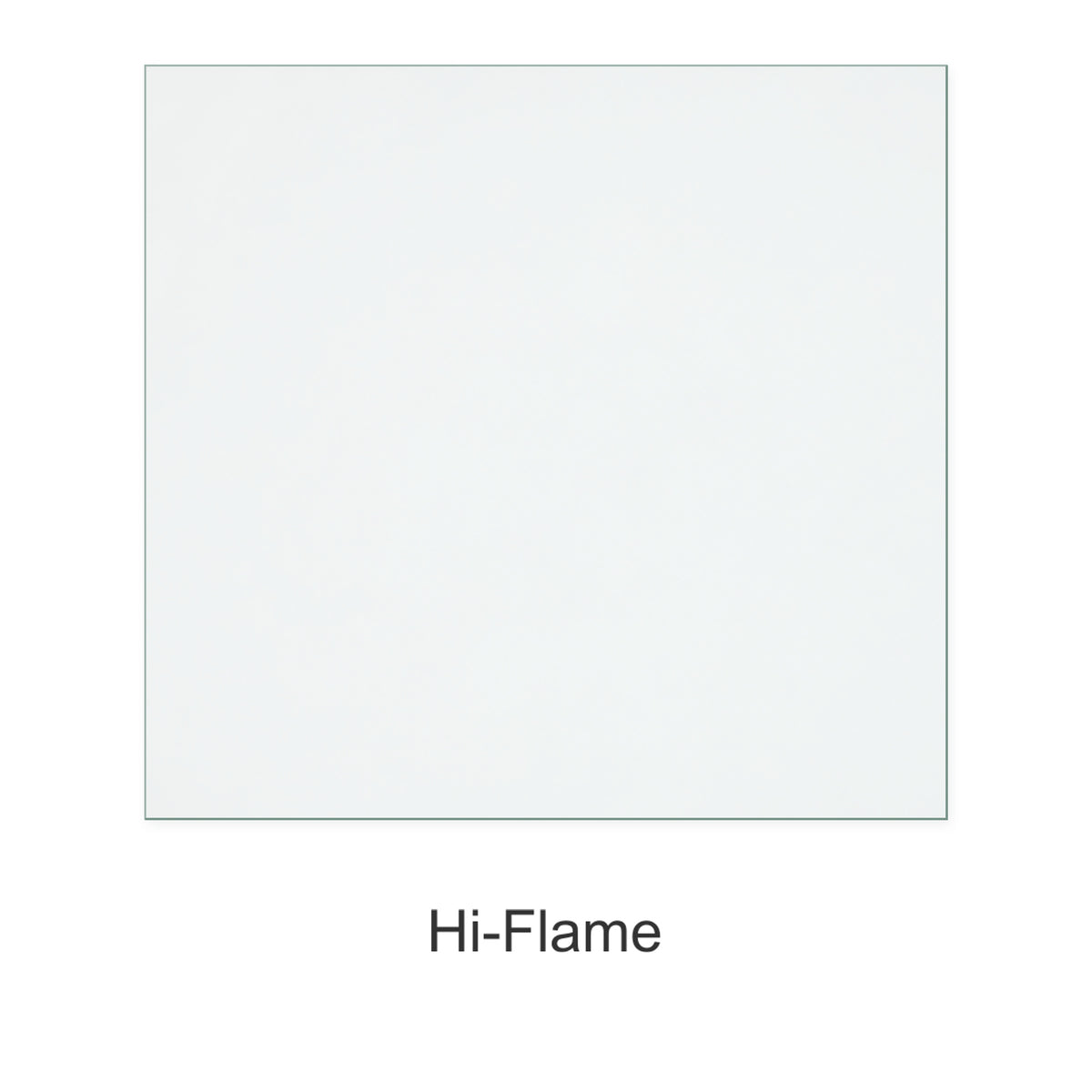 Hi-Flame Precision I (HF905-SE / Defra) replacement stove glass, 235 mm high x 250 mm wide, 4 mm thick