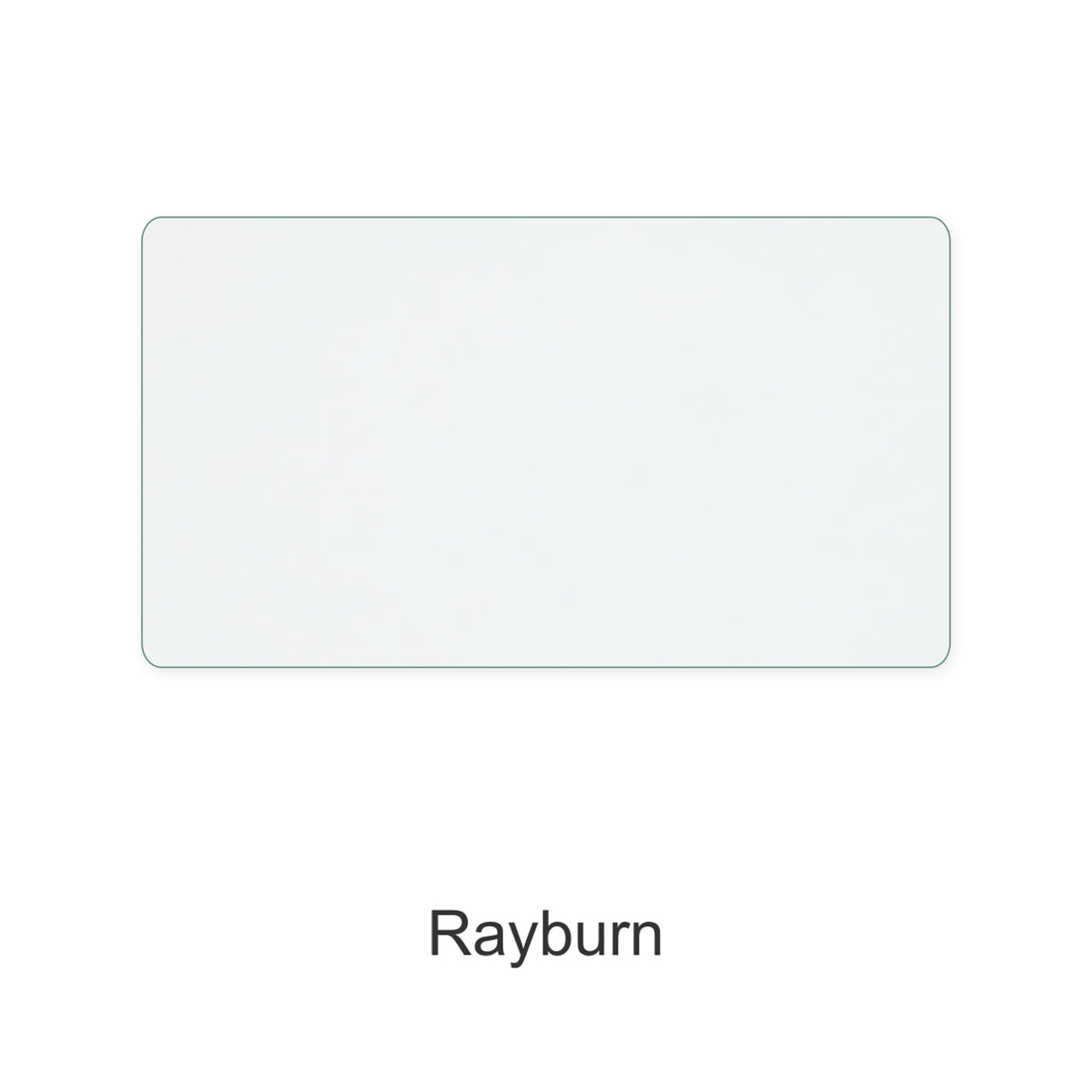 Rayburn 301R replacement stove glass