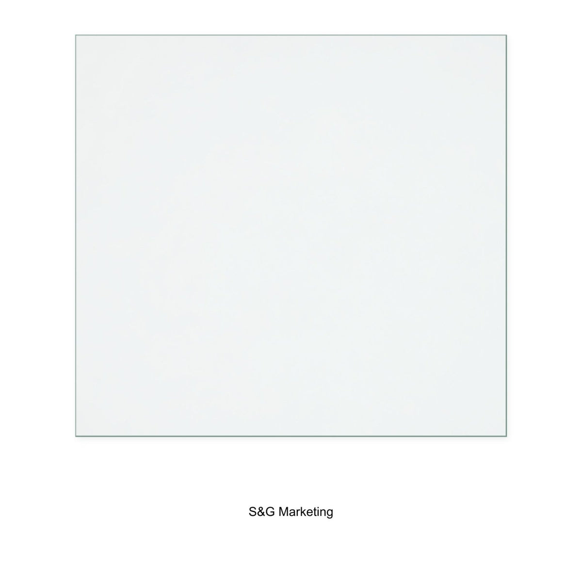 S &amp; G Marketing Viceroy Stove Glass - StoveSpareGlass