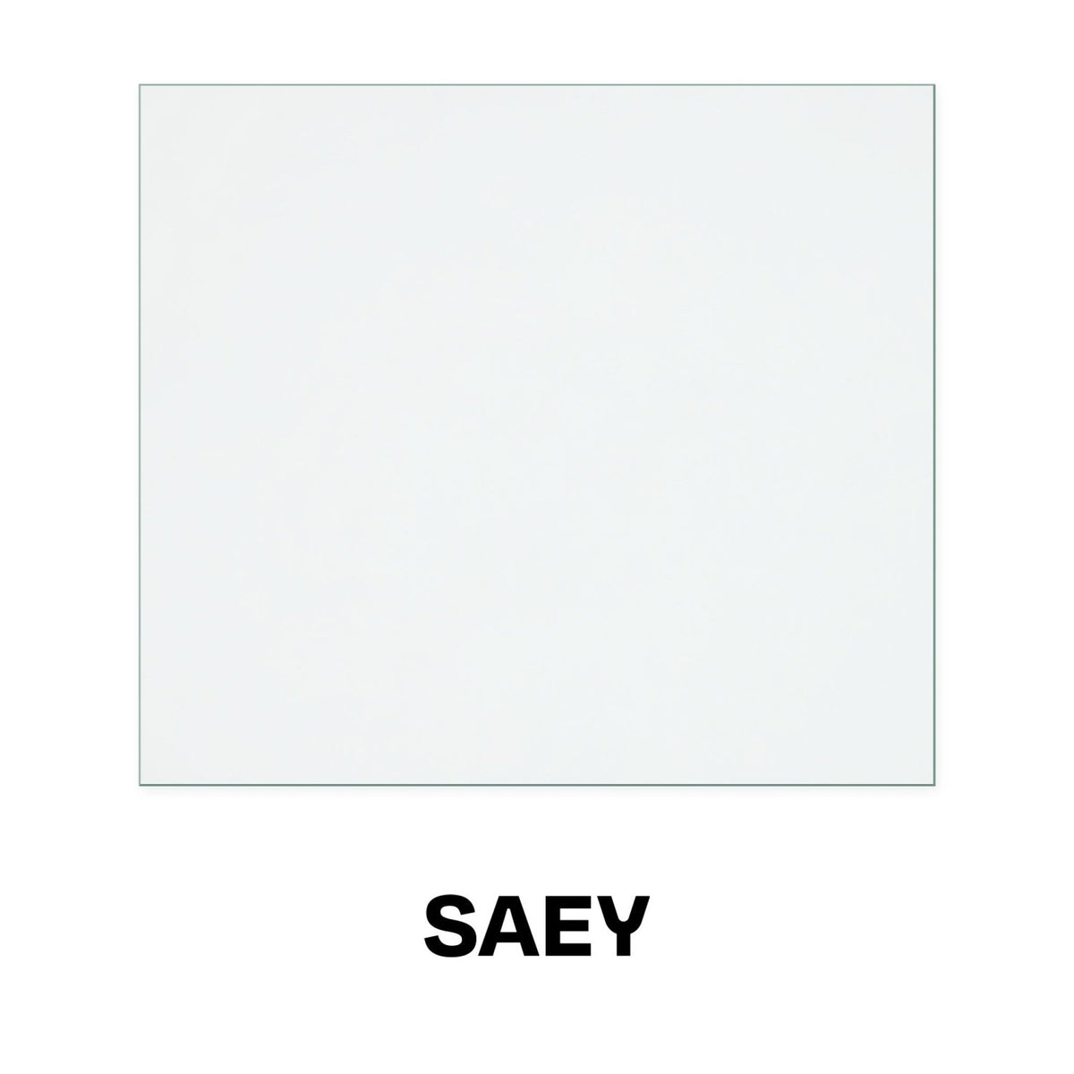 Saey Fenix Optic 60 Stove Glass - StoveSpareGlass