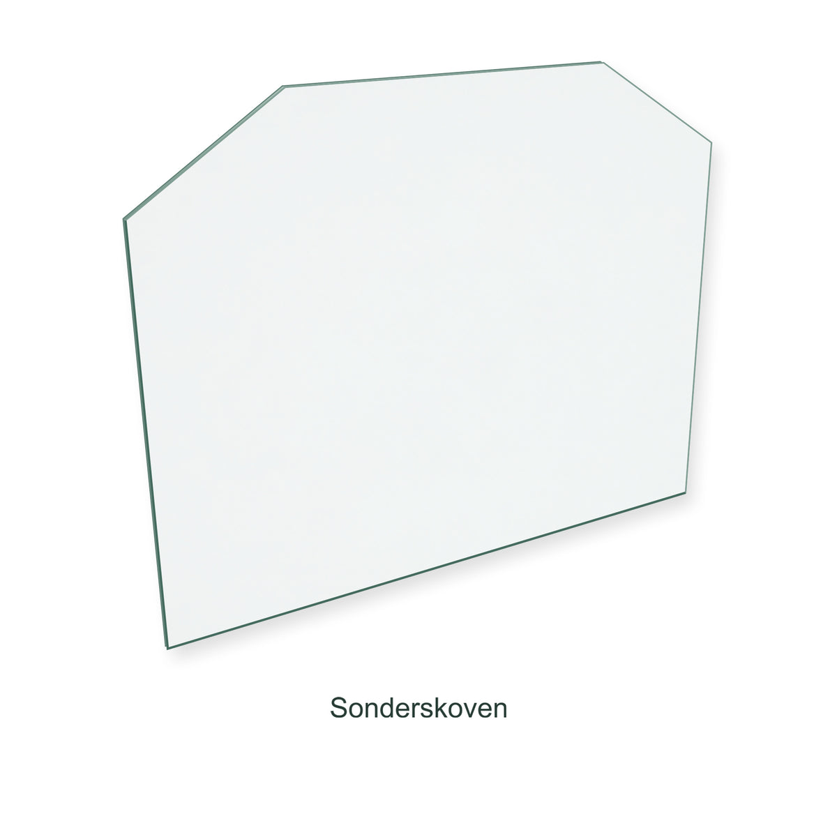 Sonderskoven SiS GS430350 replacement glass outline