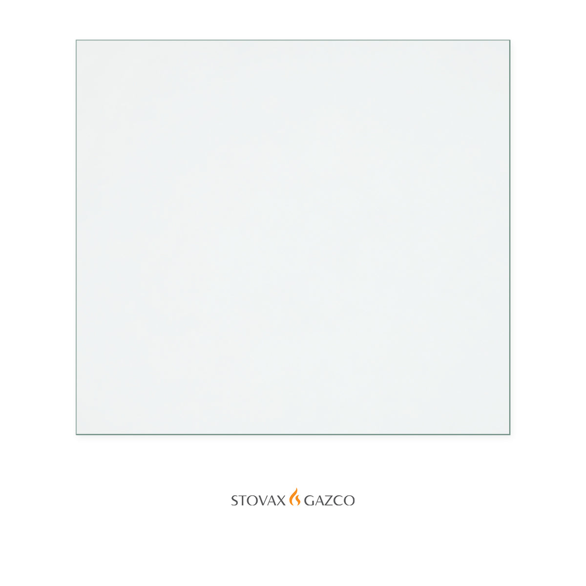 Stovax Bosca Firepoint 400 replacement stove glass, 302 mm high x 332 mm wide, 4 mm thick