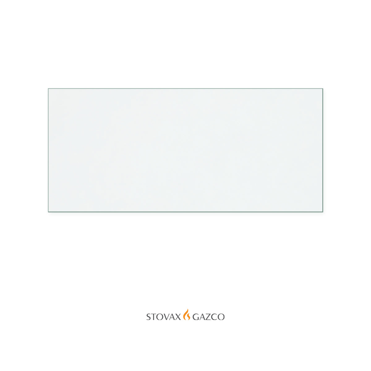 Stovax Riva Studio 2 replacement stove glass, 409 mm high x 910 mm wide, 4 mm thick