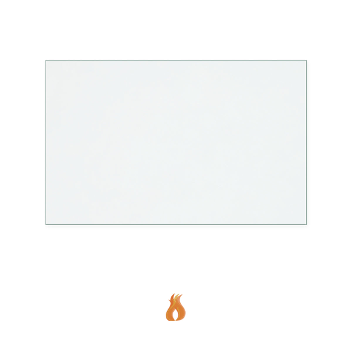 Stove World UK Cosyfire A228 replacement stove glass, 240 mm high x 380 mm wide, 4 mm thick