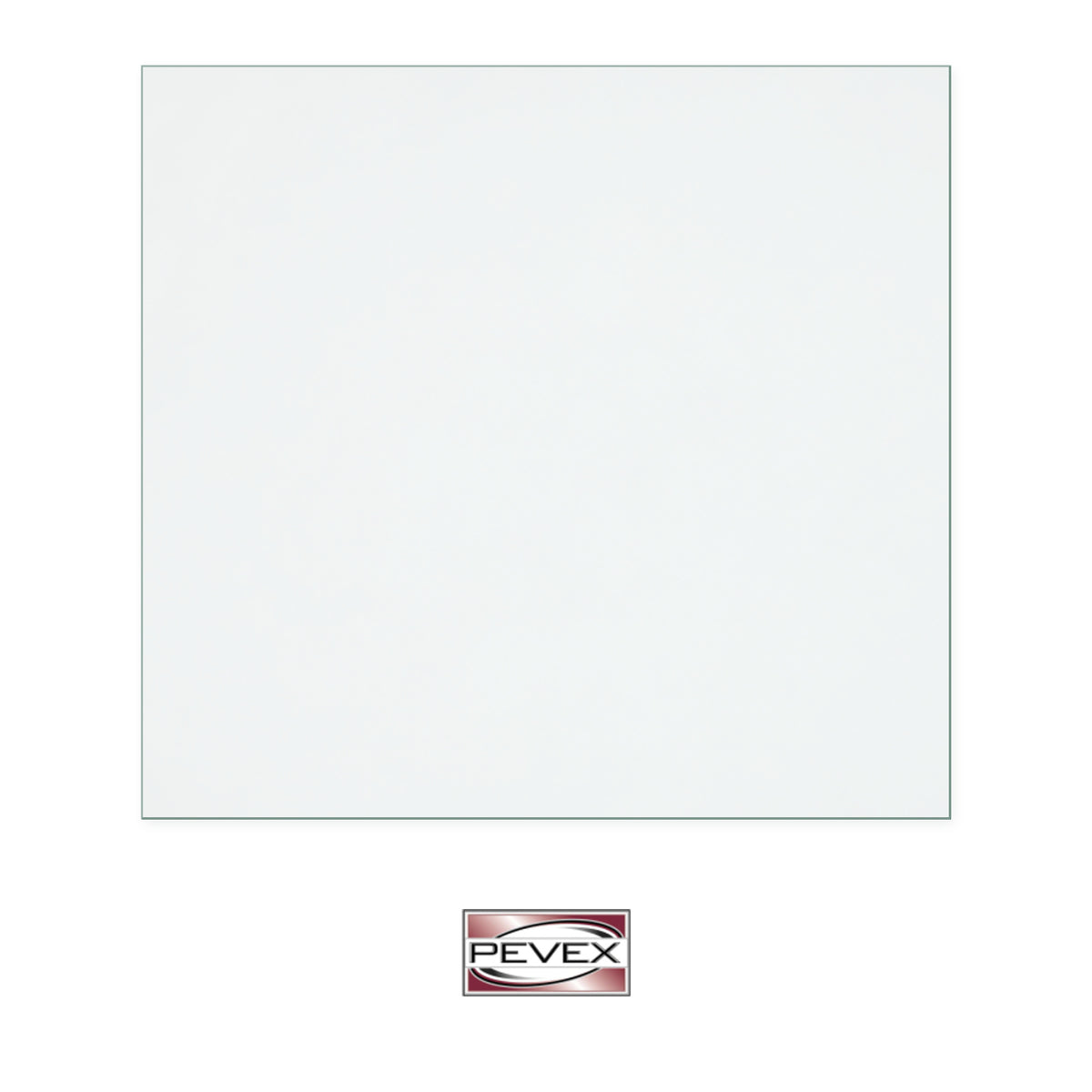 Suffolk Stoves ECO 30 replacement stove glass, 270 mm high x 290 mm wide, 4 mm thick