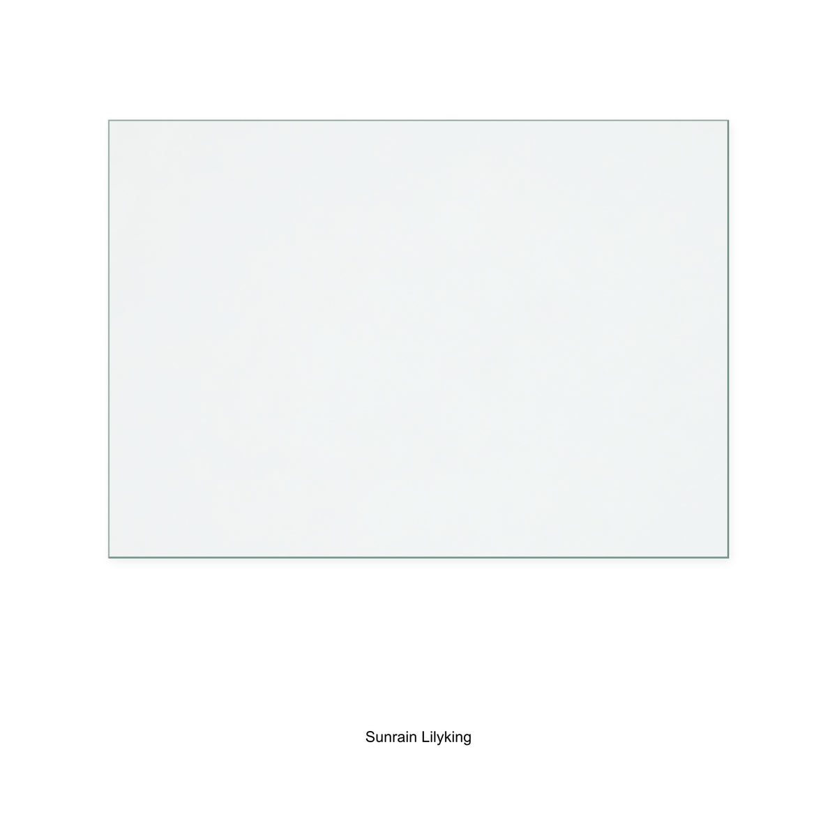 Sunrain Lilyking JA 035 L/B replacement stove glass, 300 mm high x 425 mm wide, 4 mm thick