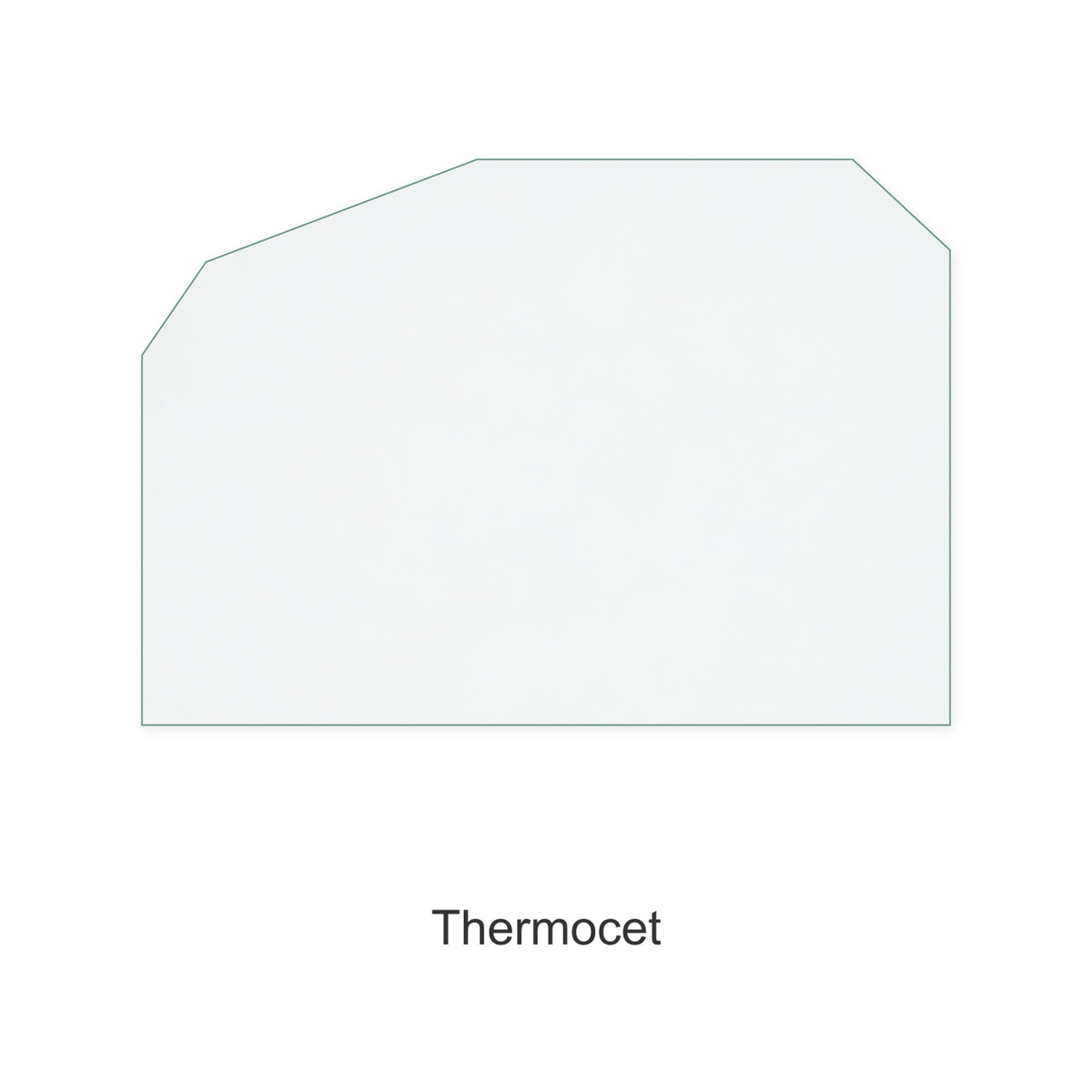 Thermocet 1 Stove Glass