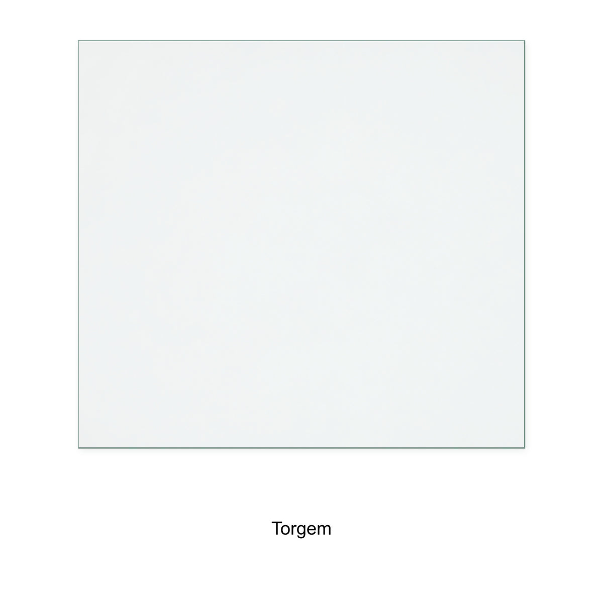 Torgem B replacement stove glass, 168 mm high x 184 mm wide, 4 mm thick