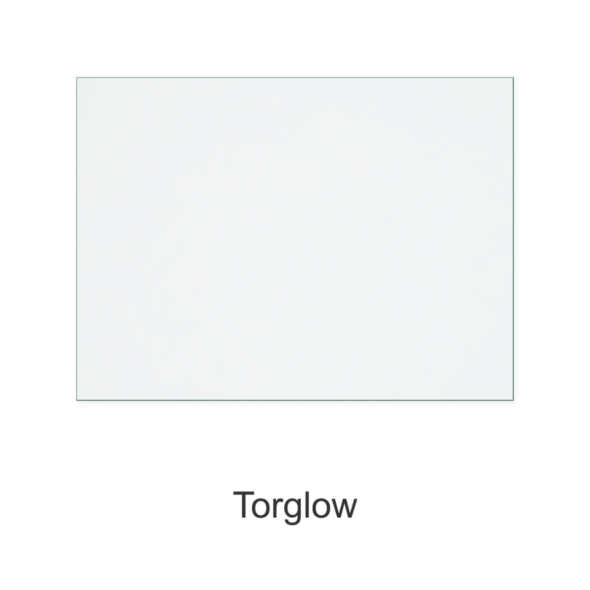Torglow replacement stove glass, 173 mm high x 234 mm wide, 4 mm thick
