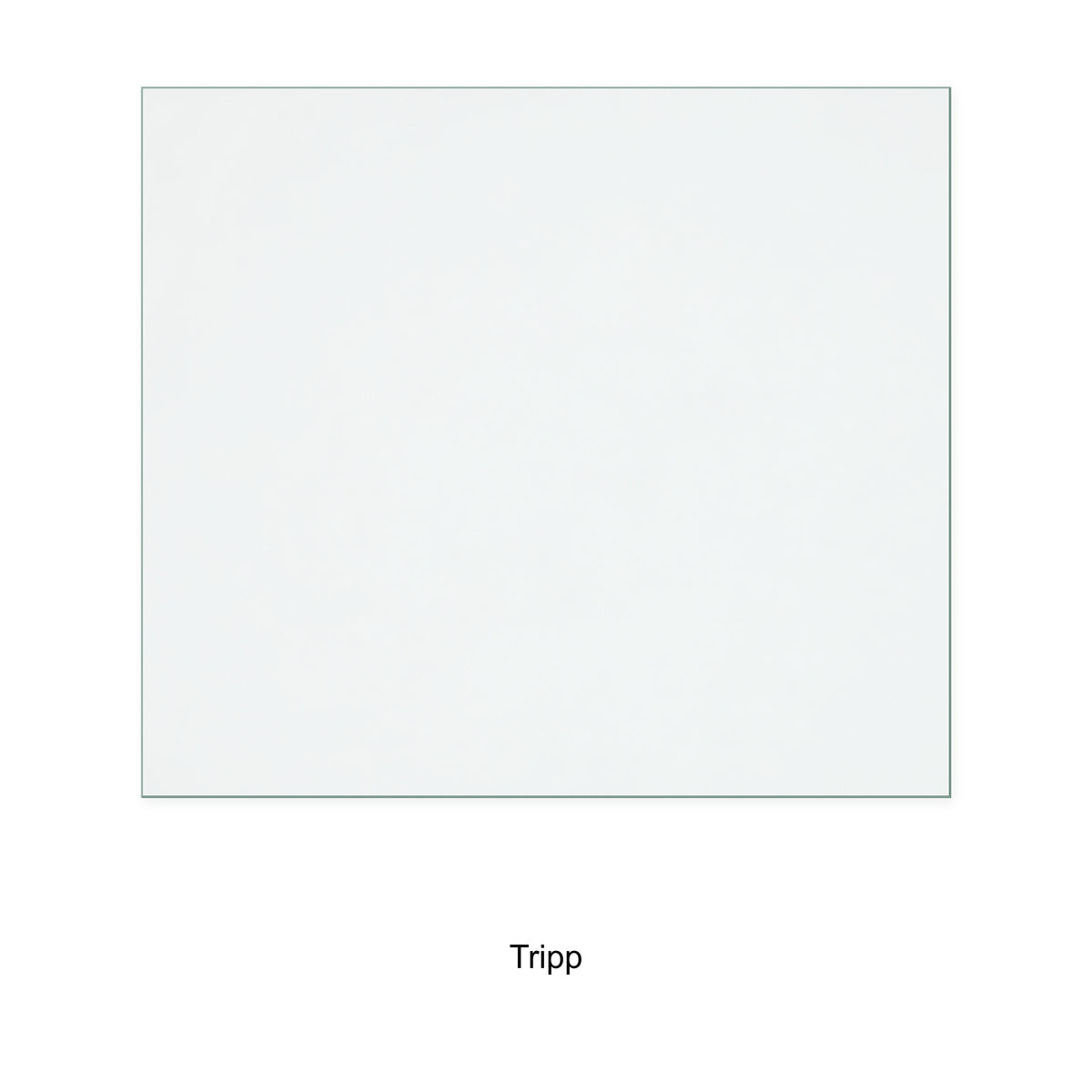 Tripp TR3 replacement stove glass, 208 mm high x 237 mm wide, 4 mm thick