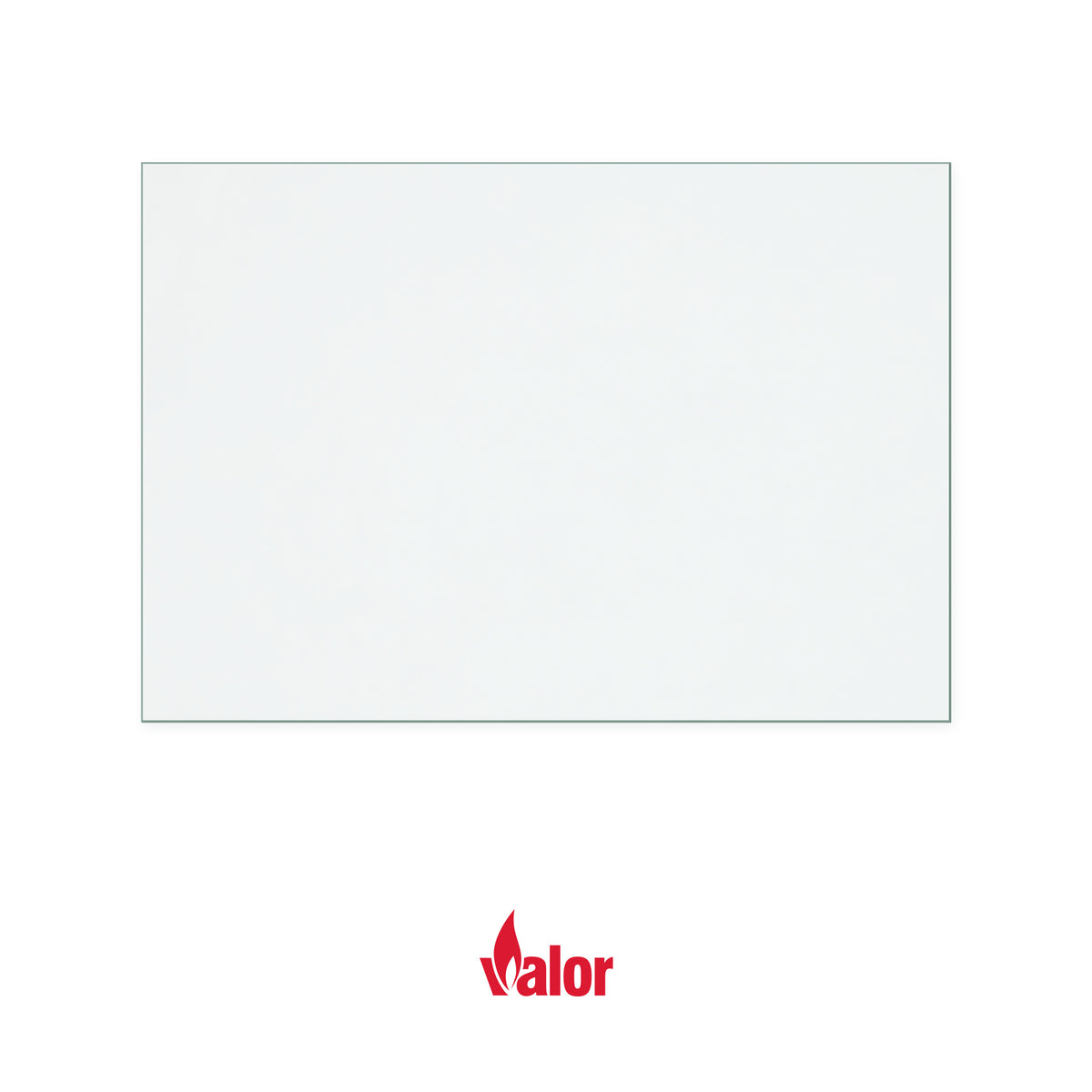 Valor Hamlet replacement stove glass, 141 mm high x 204 mm wide, 4 mm thick