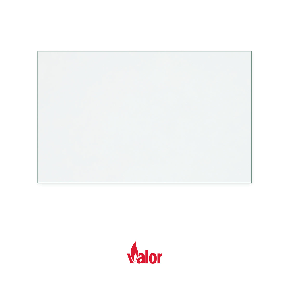Valor Riddlington replacement stove glass, 225 mm high x 365 mm wide, 4 mm thick