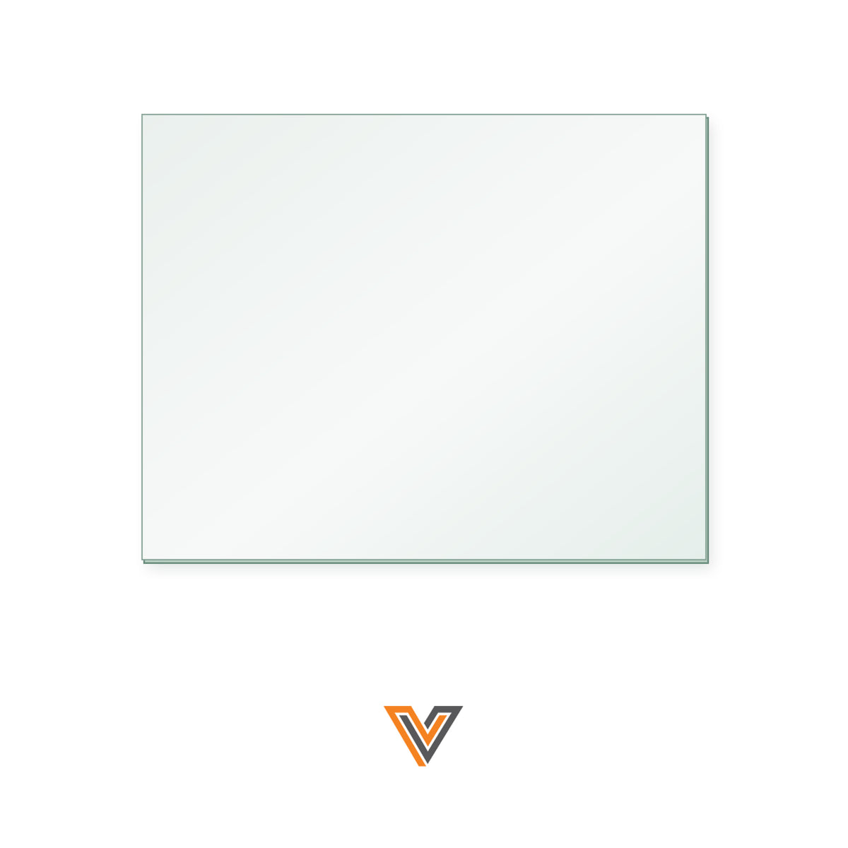 Victoria Henley Odin replacement stove glass, rectangle
