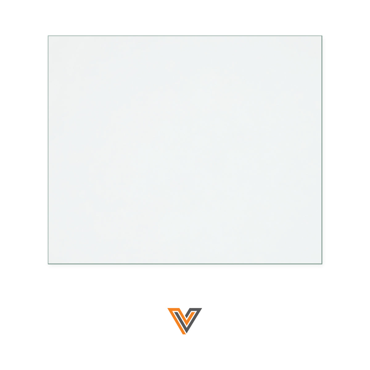 Victoria Neo replacement stove glass, 300 mm high x 360 mm wide, 4 mm thick