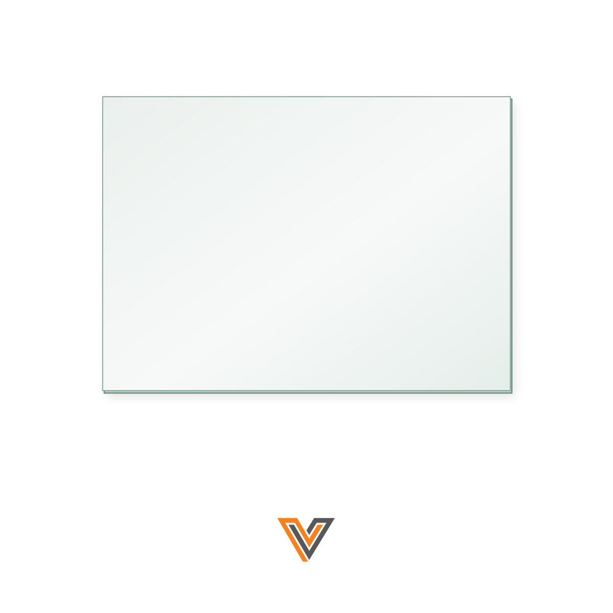 Victoria Nero Lux replacement glass, 430 x 310 mm, 4 mm thick