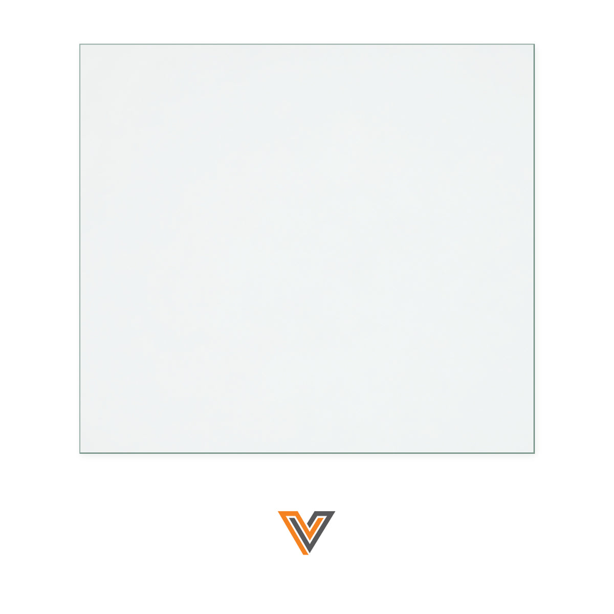 Victoria Padu replacement stove glass, 225 mm high x 250 mm wide, 4 mm thick
