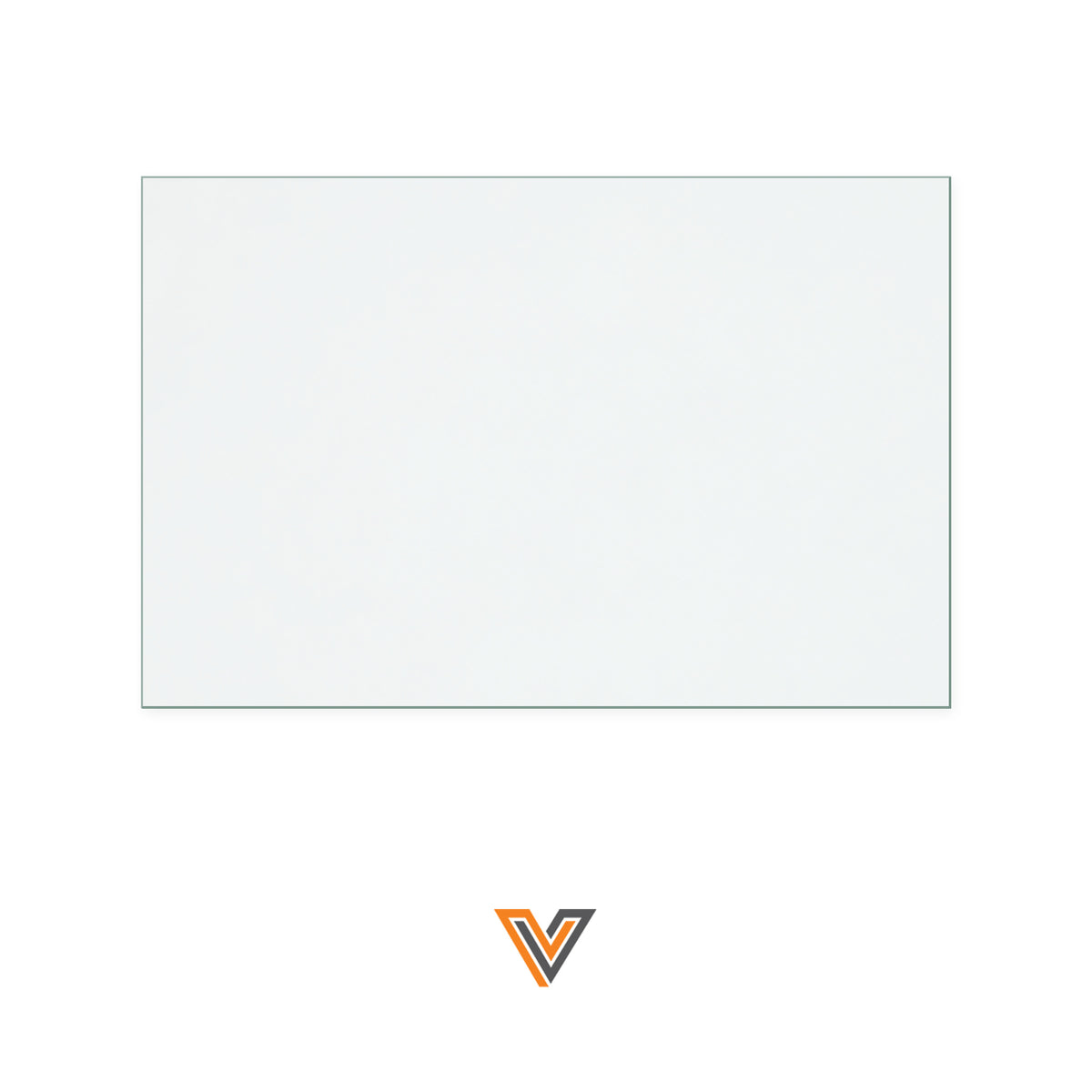 Victoria Ruben replacement stove glass, 315 mm high x 480 mm wide, 4 mm thick