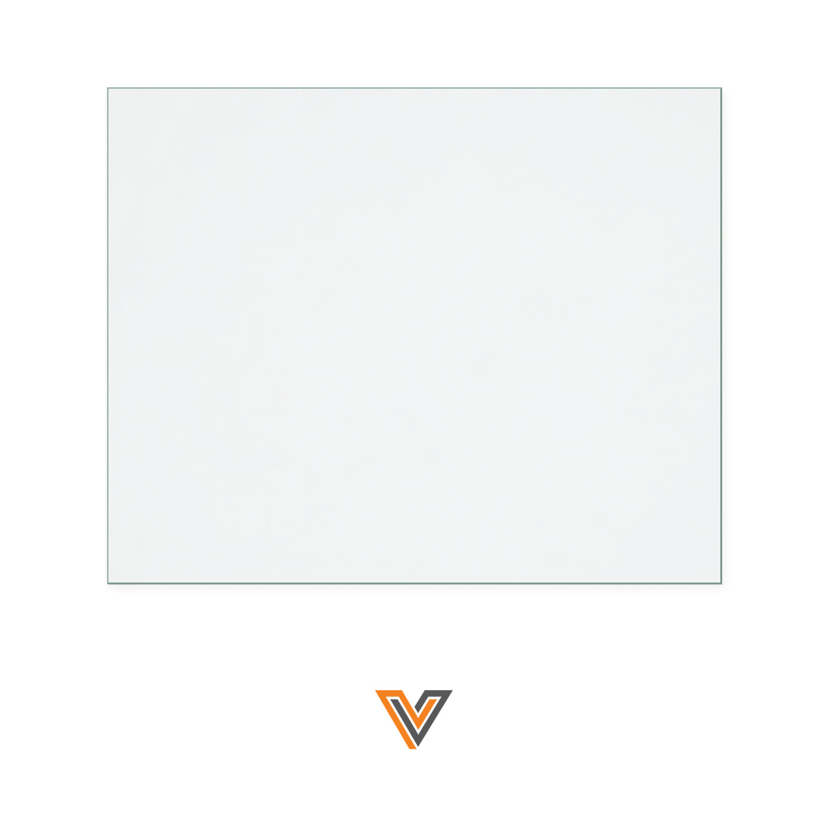 Victoria Vision replacement stove glass, 315 mm high x 390 mm wide, 4 mm thick