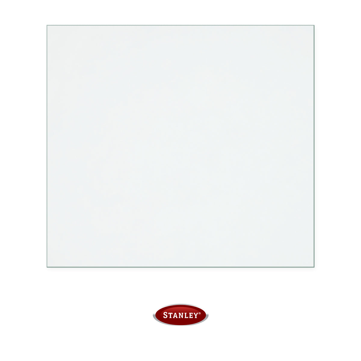 Waterford 103 replacement stove glass, 259 mm high x 286 mm wide, 4 mm thick