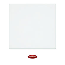 Waterford 106 replacement stove glass, 227 mm high x 236 mm wide, 4 mm thick