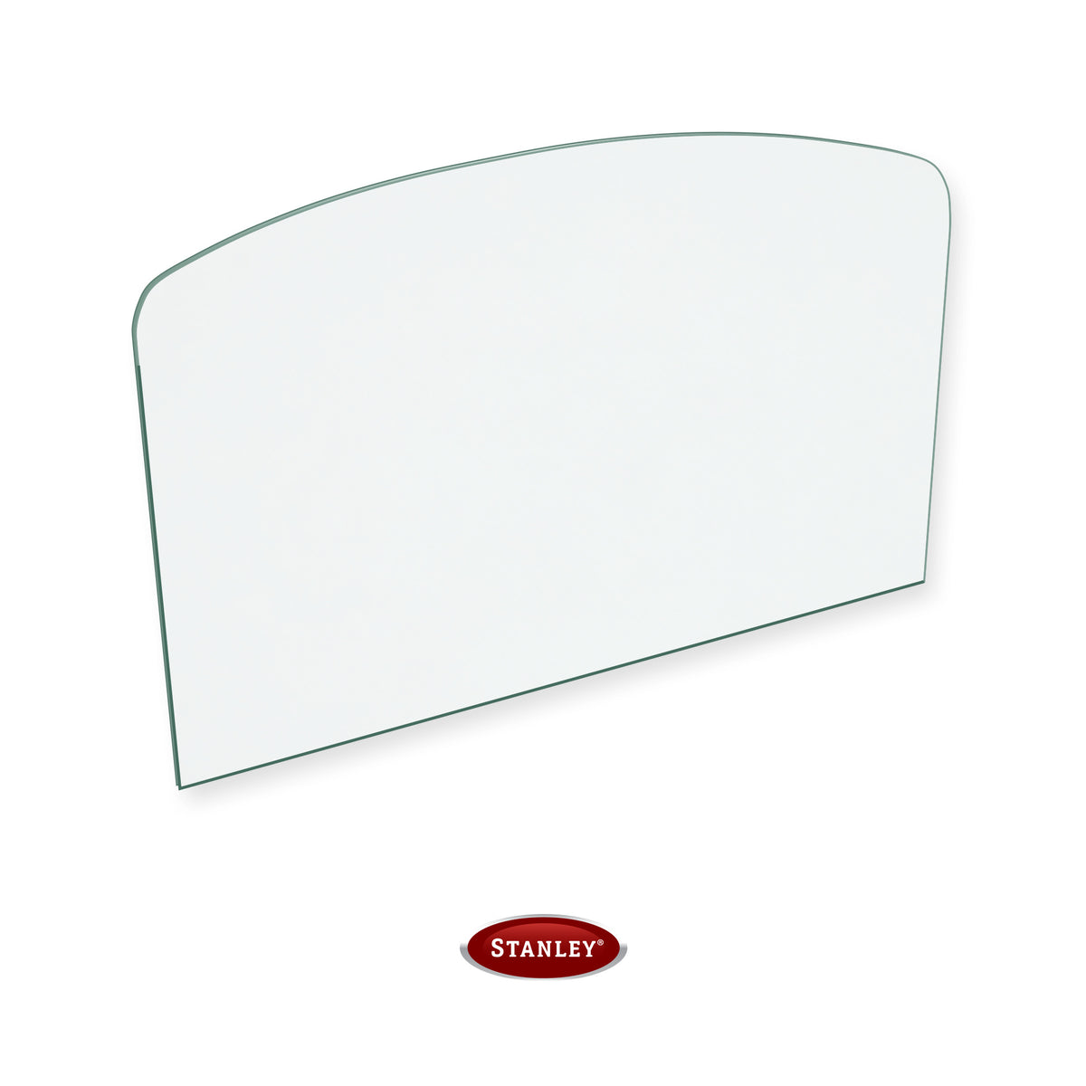 Stanley Ashling replacement stove glass, 268 mm high x 427 mm wide, 4 mm thick