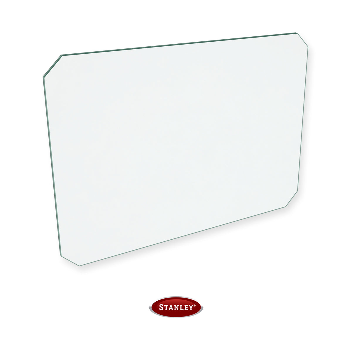 Stanley Reginald replacement stove glass, 300 mm high x 422 mm wide, 4 mm thick