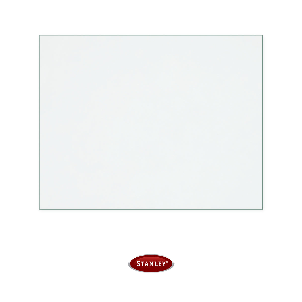 Waterford Stanley replacement stove glass, 200 mm high x 257 mm wide, 4 mm thick