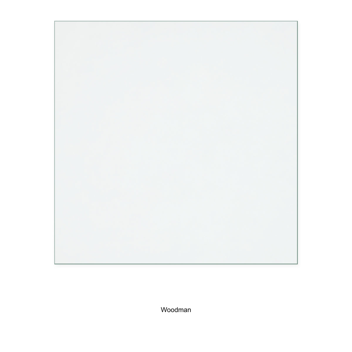 Woodman Squire replacement stove glass, 232 mm high x 232 mm wide, 4 mm thick
