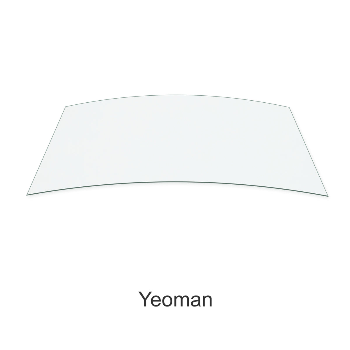 Yeoman County MK1 CE Single Door Stove Glass