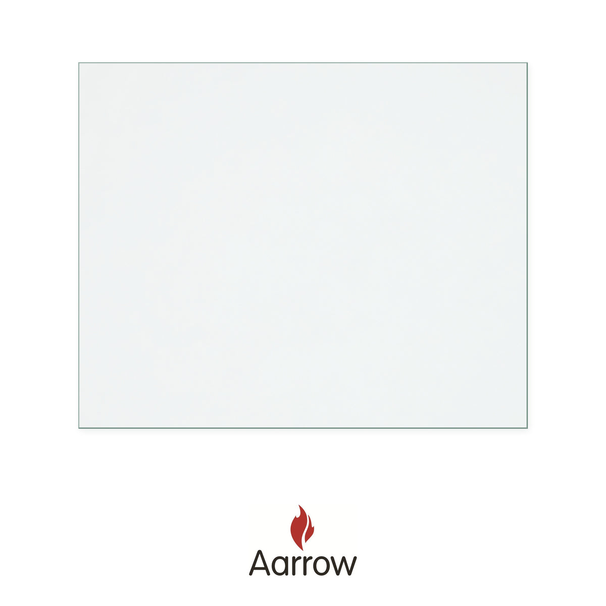 Aarrow Ecoburn 9 Plus rectangular replacement stove glass