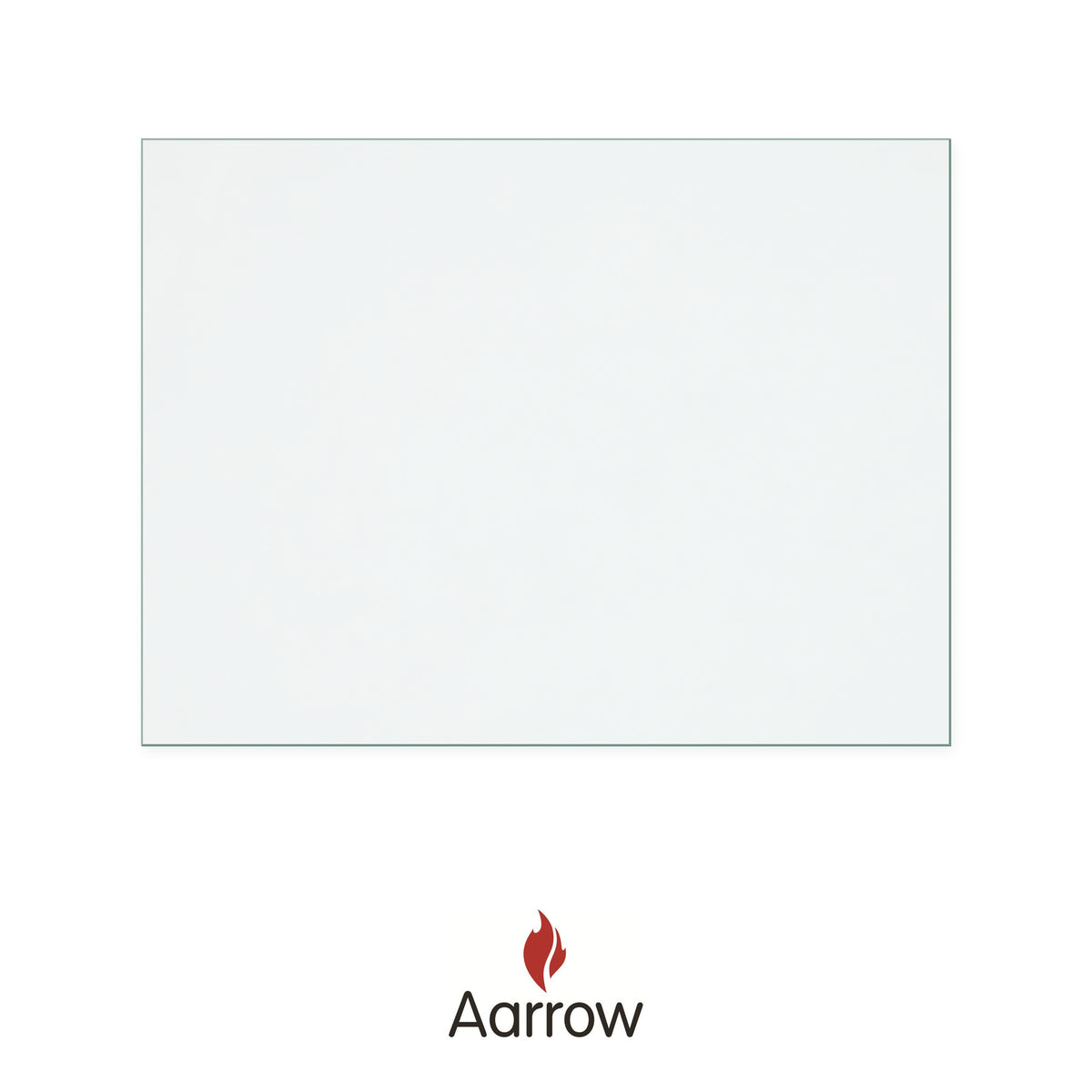 Aarrow Ecoflame 11Kw rectangular replacement stove glass