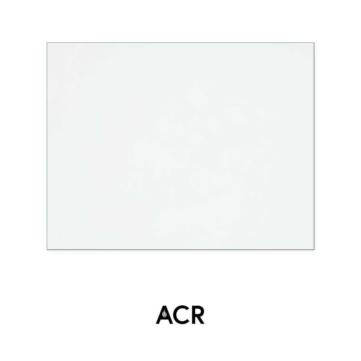 ACR Tenbury rectangular replacement stove glass