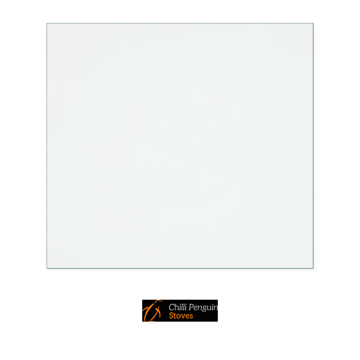 Chilli Penguin Short Penguin (Eco) replacement stove glass, rectangle