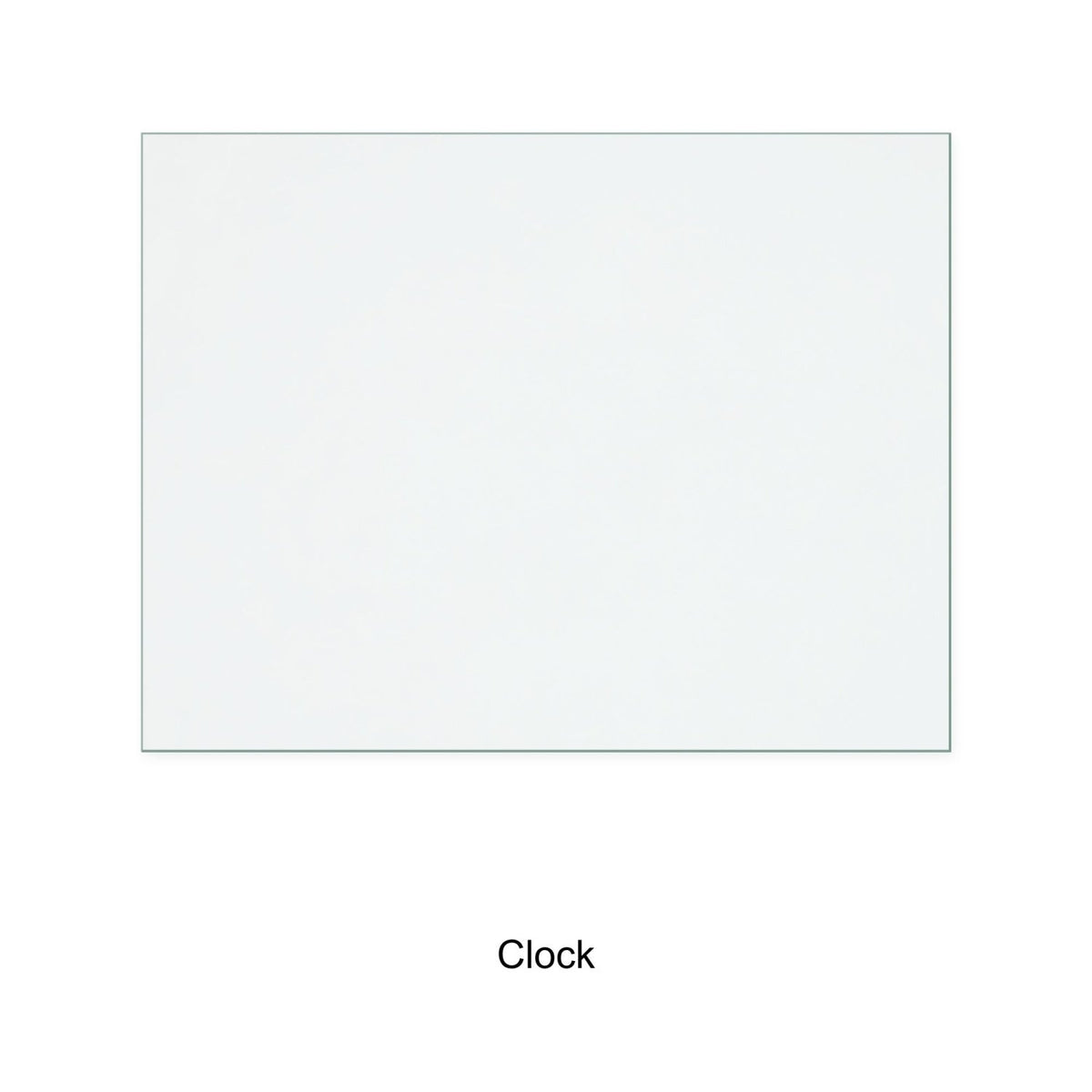 Clock Blithfield DS Replacement Stove Glass - StoveSpareGlass