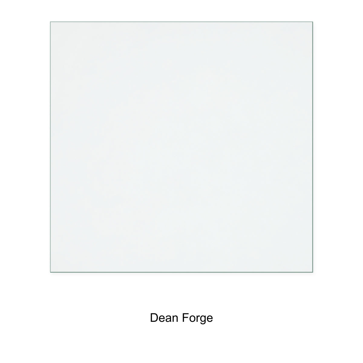 Dean Forge Foxworthy replacement stove glass, 274 mm high x 287 mm wide