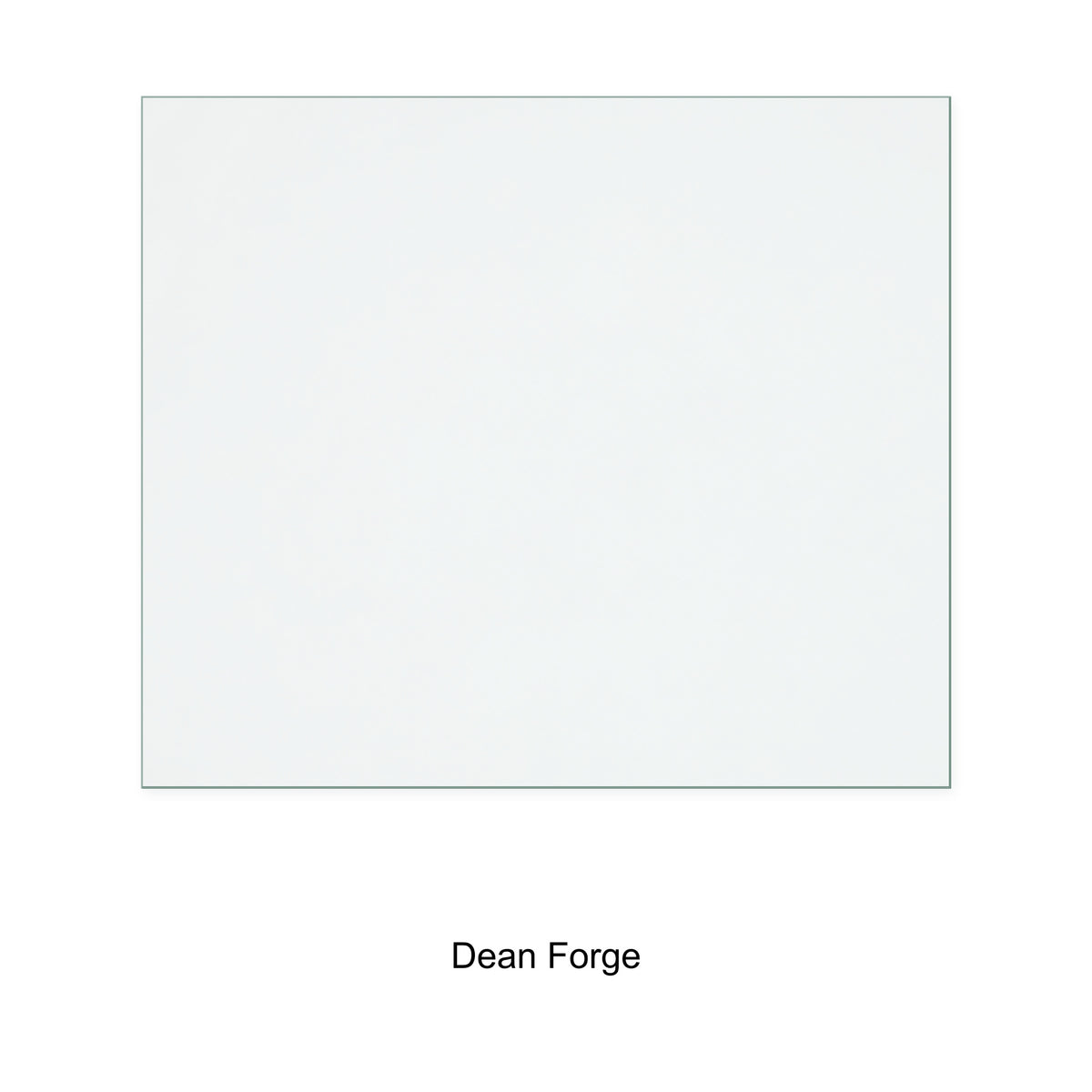 Dean Forge Herrick replacement stove glass, 235 mm high x 275 mm wide