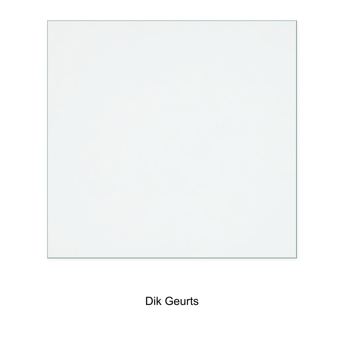 Dik Geurts Soren 5 Wood Burning replacement stove glass, 346 mm high x 363 mm wide