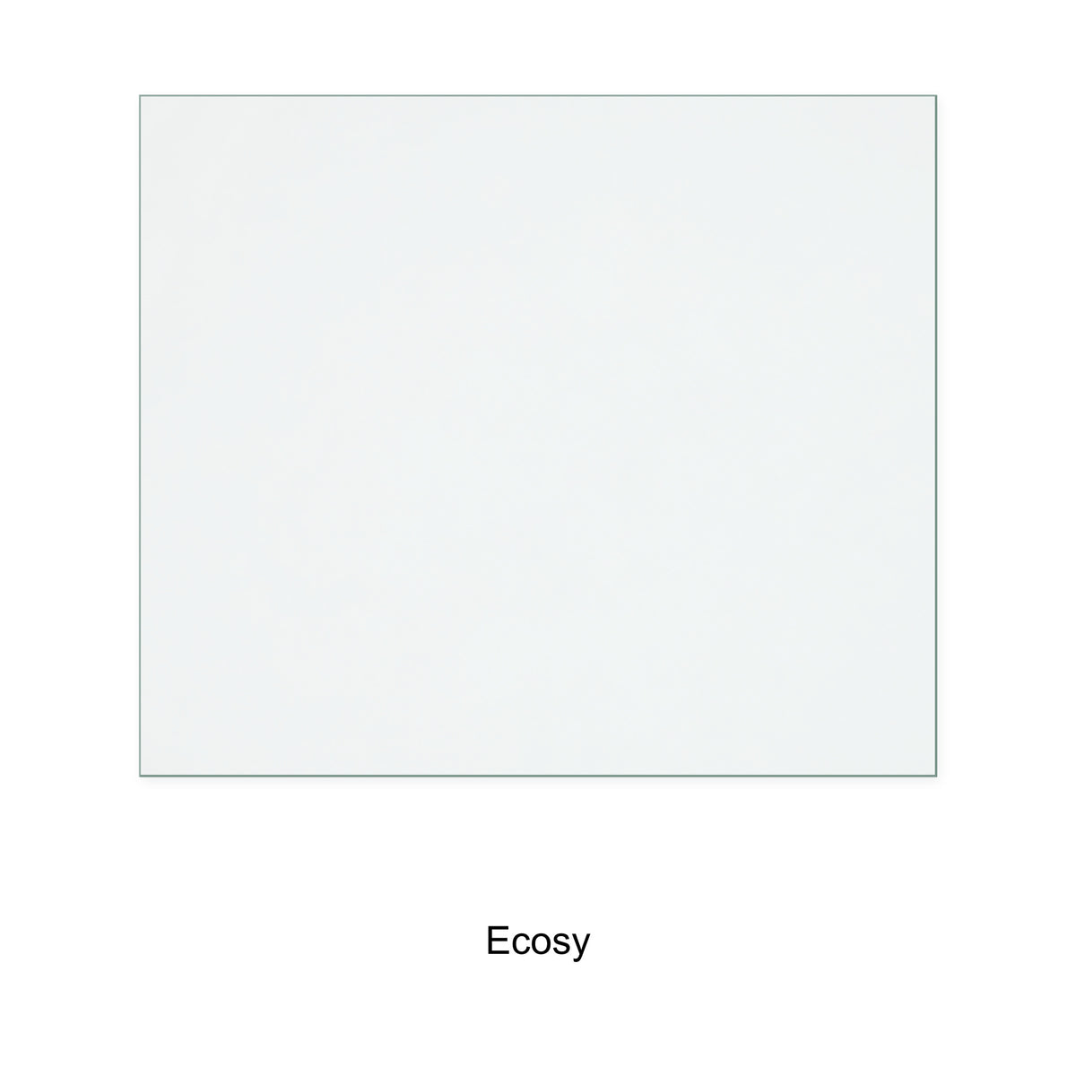 Ecosy Ottowa 5 replacement stove glass, 235 mm high x 275 mm wide